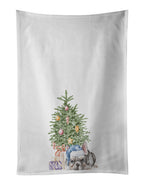 French Bulldog Black #1 Christmas Presents and Tree Kitchen Towel Set of 2