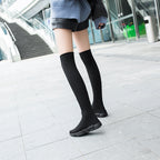 Over The Knee Knitted Wool Stretch Socks for Women