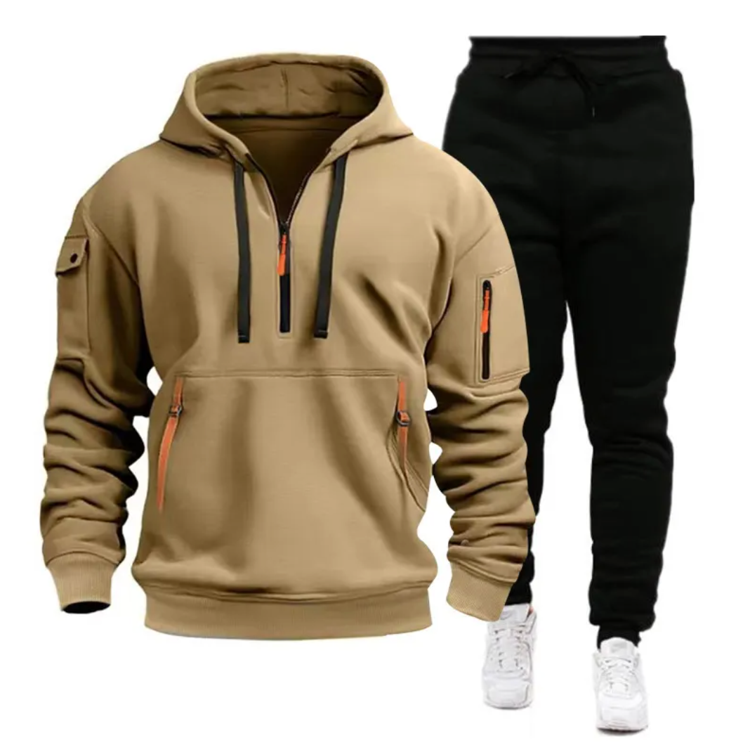 Men's Multi-Pocket Hoodie | Streetwear