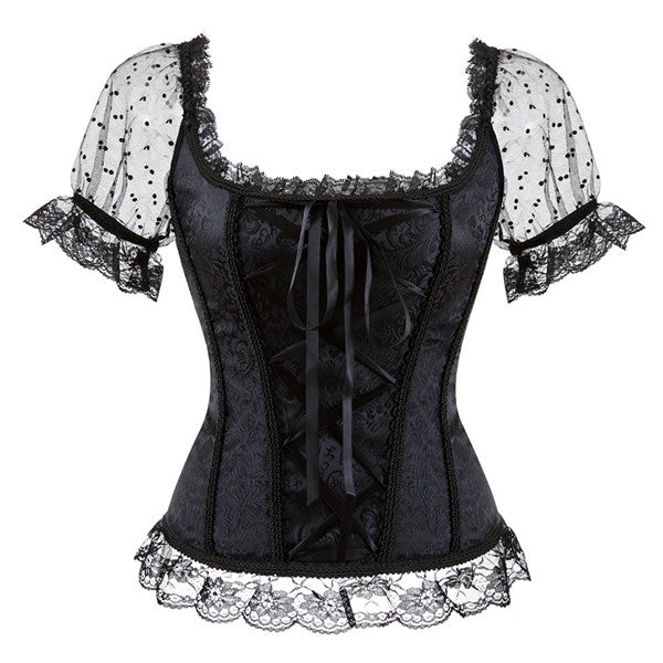 Lace Corset Shaping Bodysuit a Sexy Look