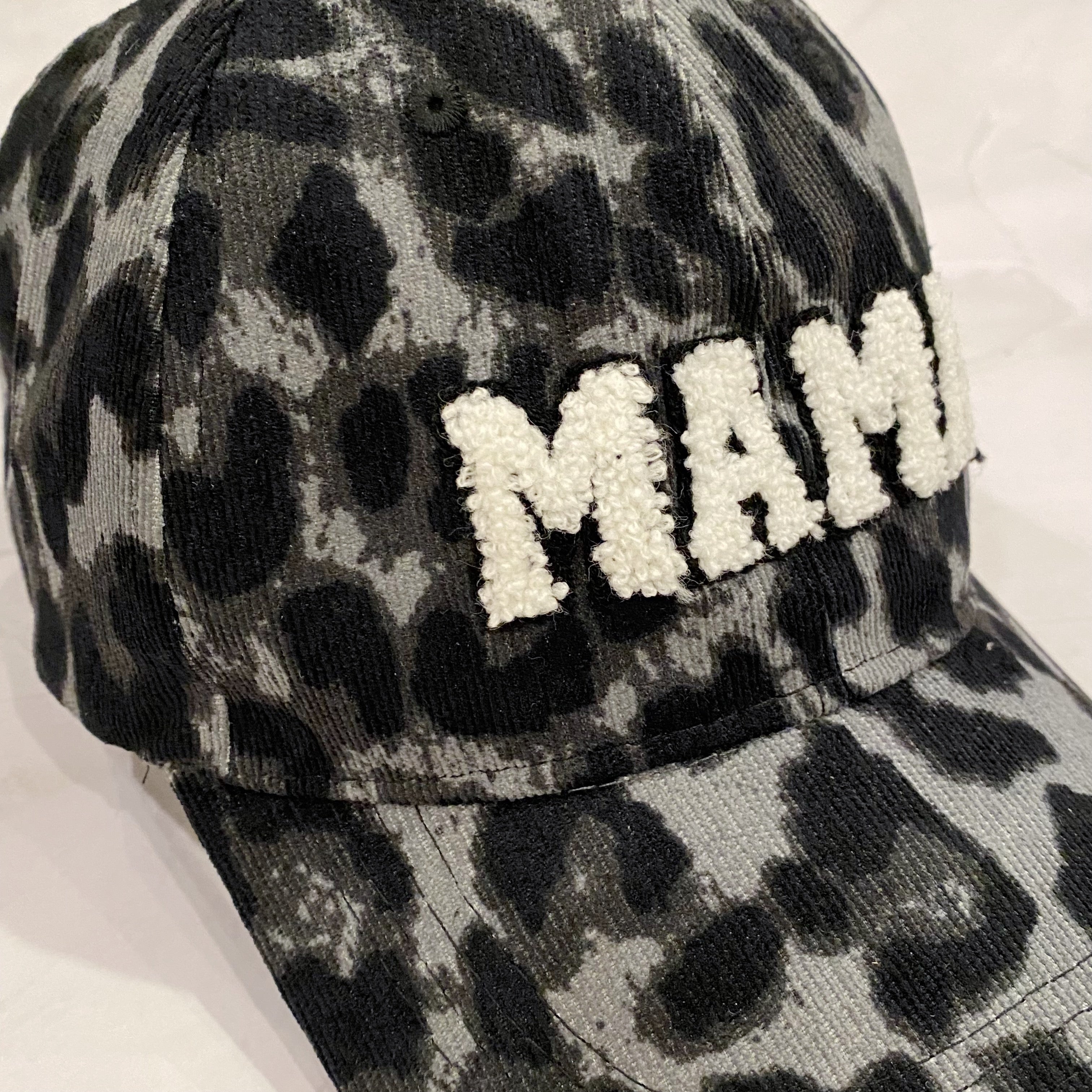 Wild Mama Corduroy Ball Cap | Embroidered Cap