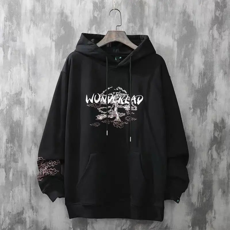 Men's Fleece Hoodie - Harajuku Style Streetwear Jacket | Streetwear