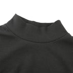 2019 Women's High Neck Sheer Bodysuit with Panels