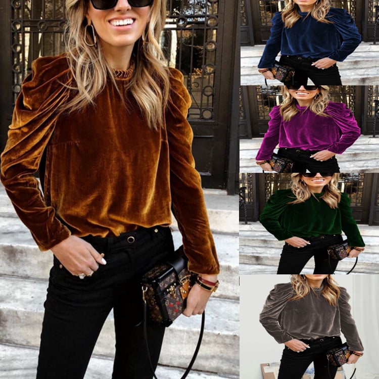 Bubble Long Sleeve Women's Fashion Sweater