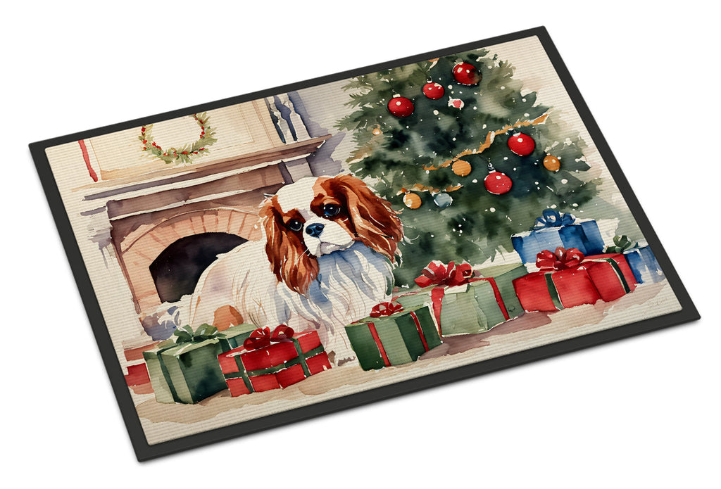 Cavalier Spaniel Cozy Christmas Doormat