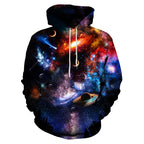 3D Snowflake Hoodie Pullover for Men and Women | Streetwear
