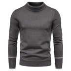 Half High Neck Long Sleeve Slim Sweater Top