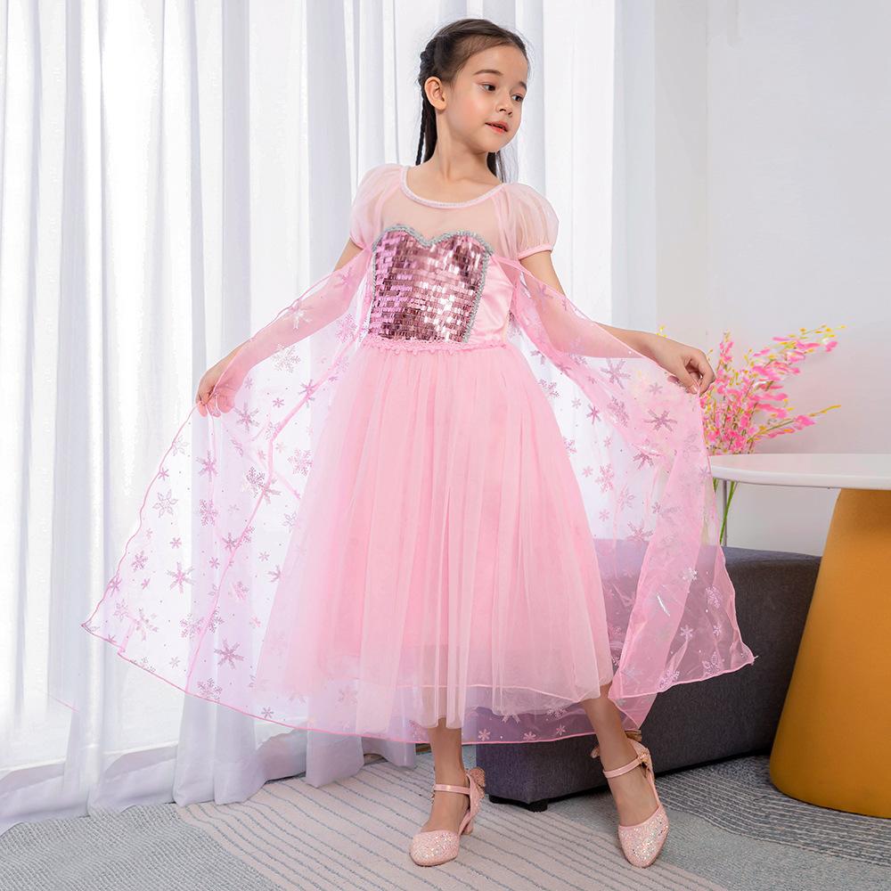 Frozen Princess Dress for Kids - Christmas Performance Outfit