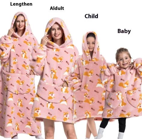 Lazy Blanket Hoodie | Streetwear