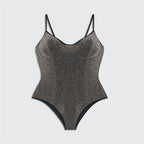 New Women's One-Piece Swimsuit with Backless Design