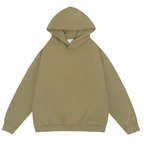 Loose All-matching Solid Color Sports Pullover Hooded Sweater Men | Streetwear