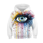 Digital Printed Hooded Sweater for Kids