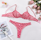 Cute and Comfortable Women's Sexy Bra Set