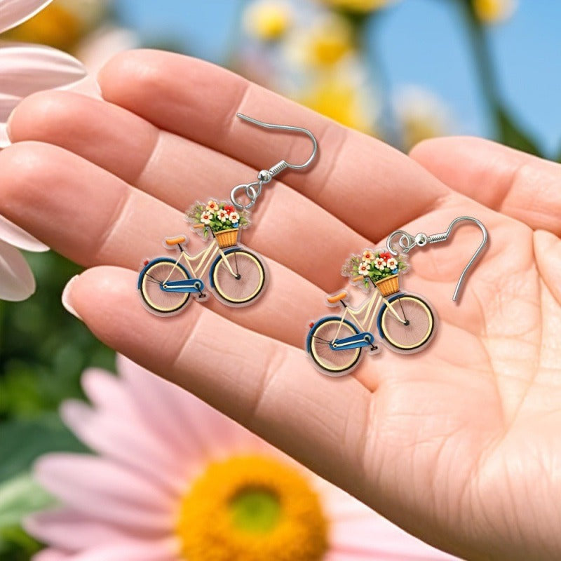 Christmas Cartoon Acrylic Earrings