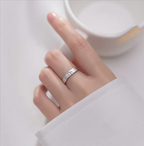 Cute Kitten Adjustable Couple Rings