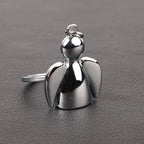 Creative Metal Keychain with Cute Angel Design | Accessory