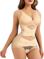 V-neck Jumpsuit Shaping Corset