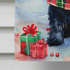 Scottish Terrier Christmas House Flag
