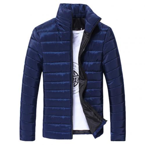 Men's High-Quality Winter Solid Color Parka Jacket
