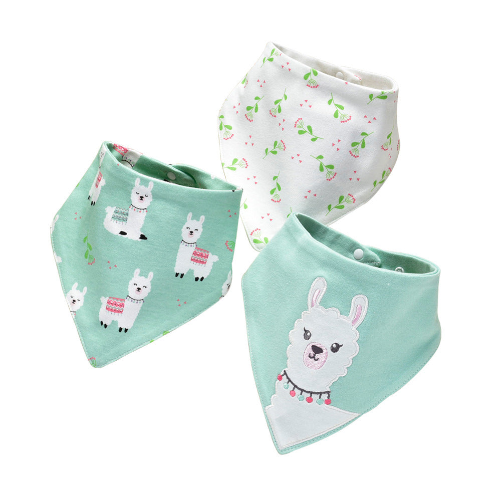 Casper and Lisa Newborn Triangle Scarf for Children