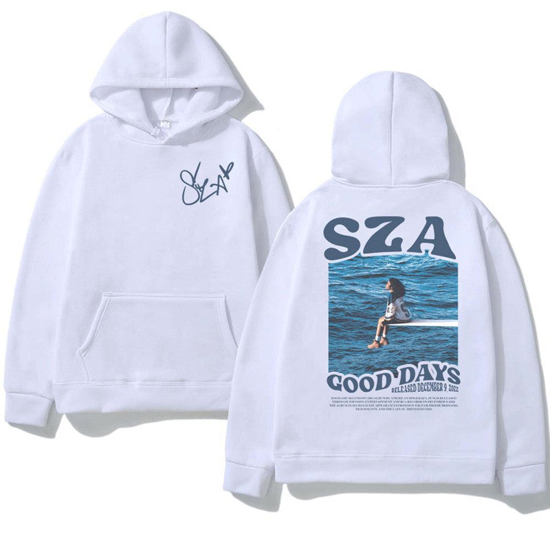 SZA Music Album Print Hoodie for Men and Women | Streetwear