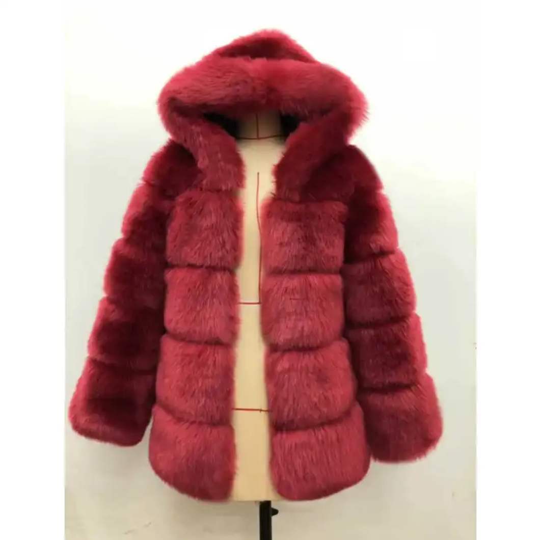 Women's Luxury Faux Fur Jacket