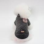 Plaid Jacket for Small Dogs - Autumn and Winter Wear
