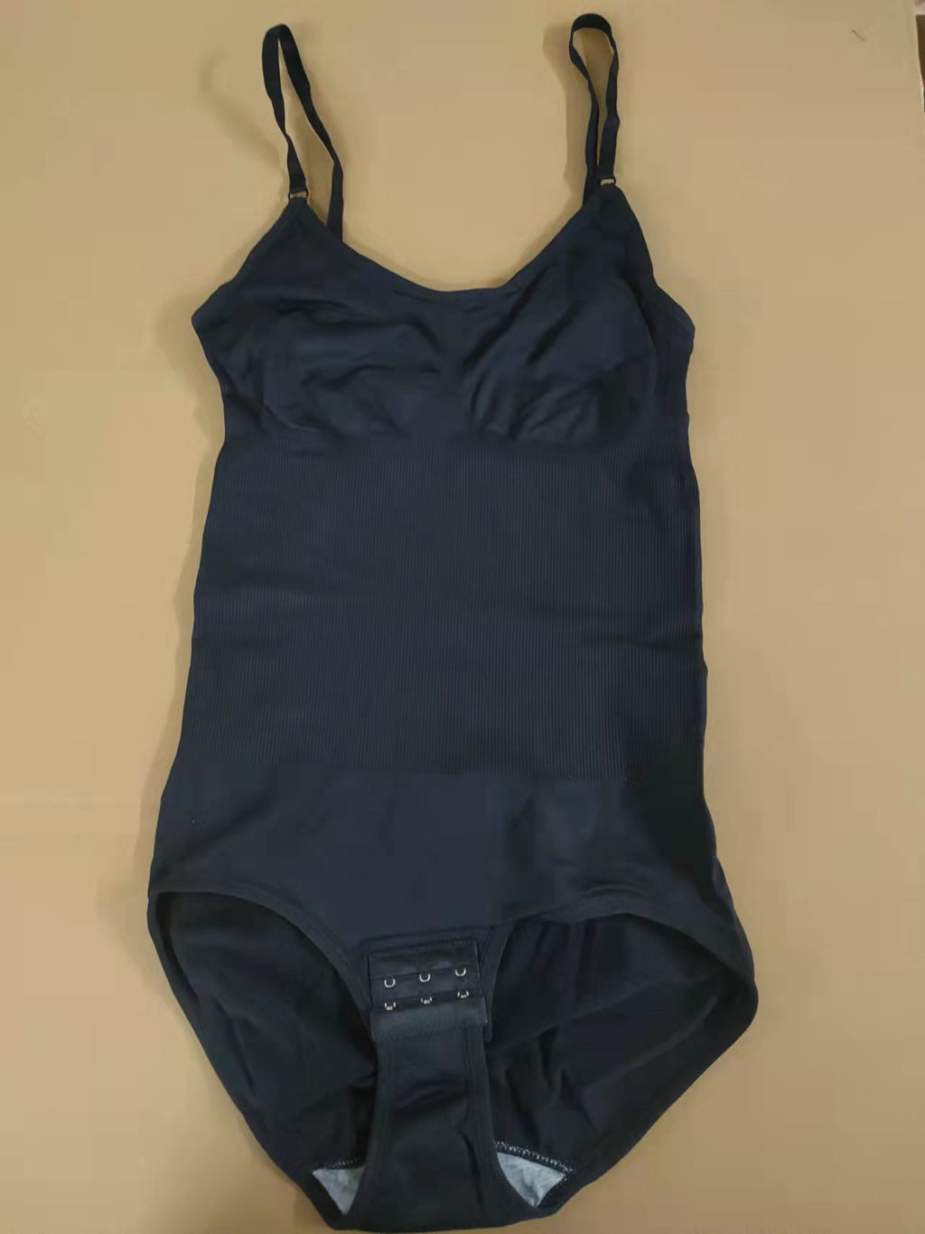 Plus Size Women's Stretch Shapewear Bodysuit