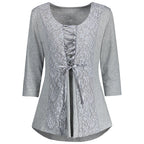 Victoria Top Corset Style With Satin Ribbon