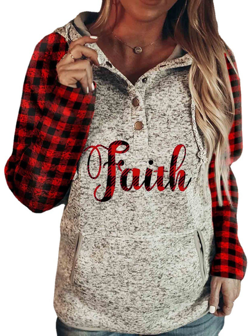 2023 Women's Plus Size Hoodie for Halloween & Christmas | Streetwear