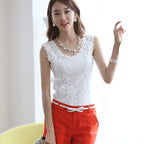 Plus Size Lace Camisole Sleeveless Top