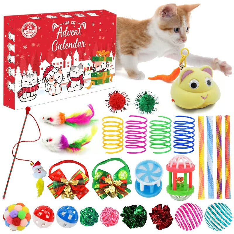 Christmas Dog Toy Gift Box