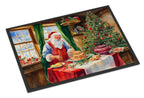Cookies with Santa Claus Papa Noel Doormat