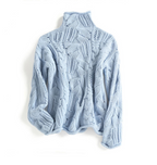 High-Neck Loose Pullover | Streetwear