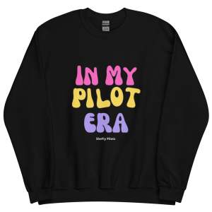 Loose Pilot Print Pullover for Autumn and Winter | Streetwear