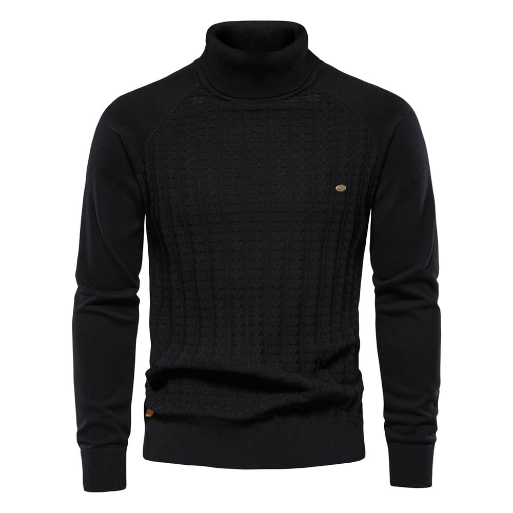 Men's Knitwear Business Casual Solid Color Sweater