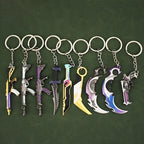 Valorant Reaver Karambit Knife Keychain Toy for Boys | Accessory