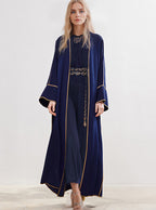 Women's Sun-Proof Patchwork Djellaba Cardigan
