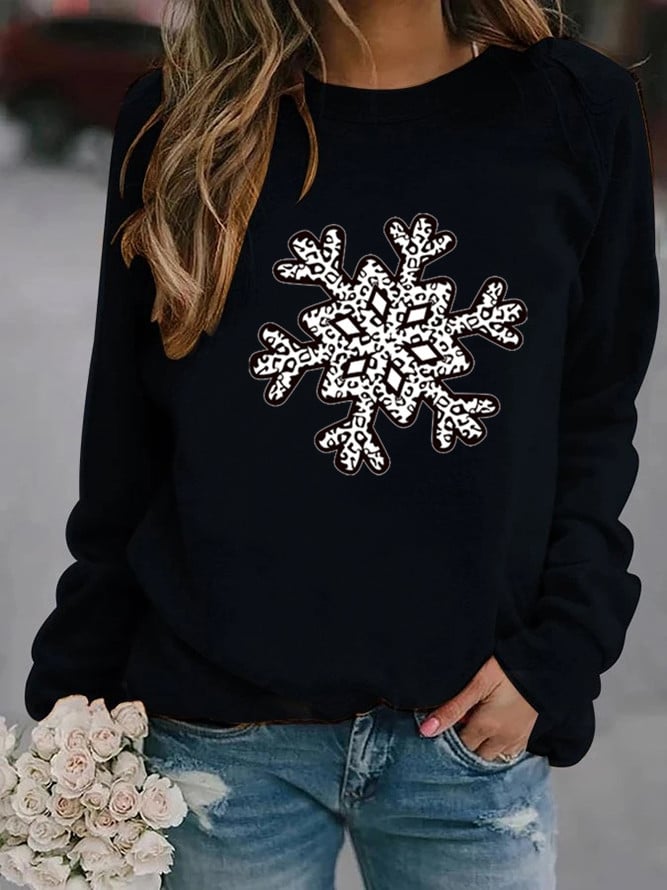 Christmas Creative Letters Printed Sweatshirt | Streetwear