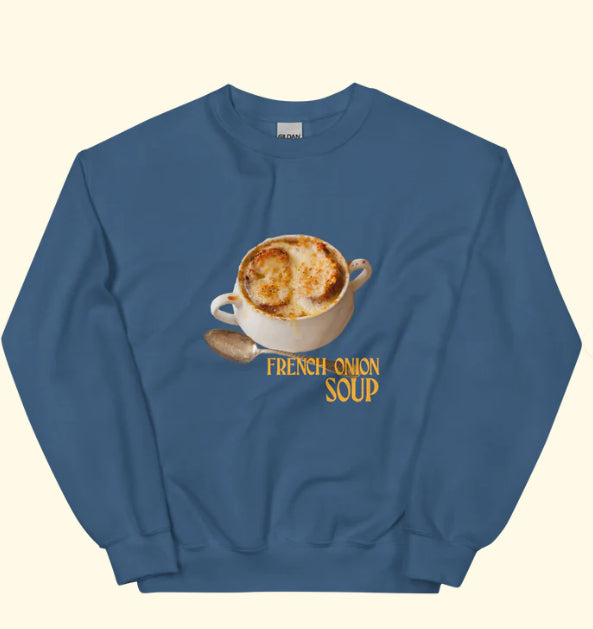 French Onion Soup Graphic Sweatshirt | Streetwear