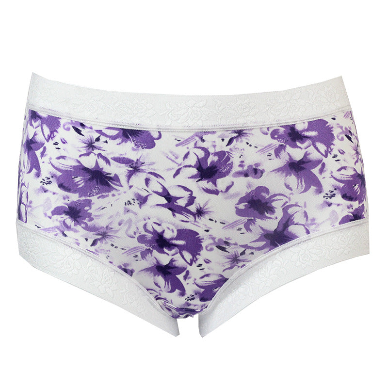 Summer Silk Print Boyshorts for Women - Comfortable & Breathable