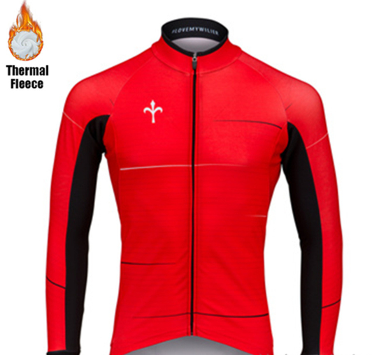 Winter Wool Bicycle Jacket Suit for Biking