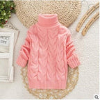 Warm High Neck Sweater for Baby and Children