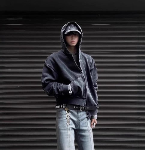 Men’s Vintage Zipper Casual Jacket