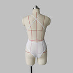 Lace Mesh See-Through Bodysuit for Seduction