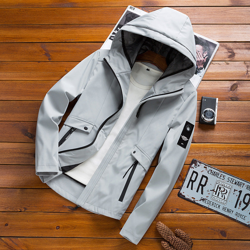 Men's Casual Hooded Jacket
