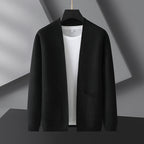 Men's Plus Size Knit Cardigan Coat