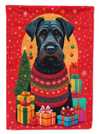 Giant Schnauzer Holiday Christmas House Flag