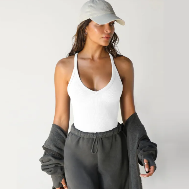 Spring Knit Slim Vest
