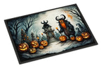 Krampus The Christmas Demon Spooky Halloween Doormat